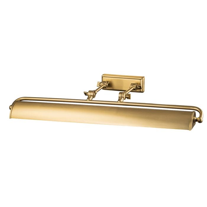 elstead lighting Winchfield 4lt Large Picture Light - Aged Brass