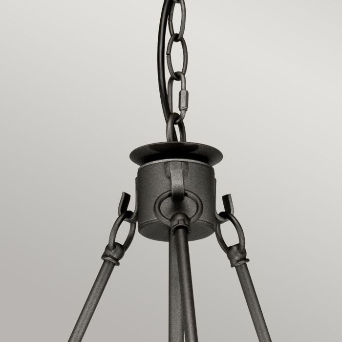 Elstead Lighting Windsor 6 Light Chandelier - Graphite