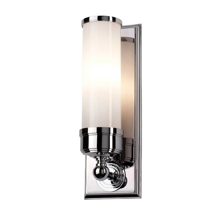 elstead lighting Worcester 1 Light Wall Light - Polished Chrome