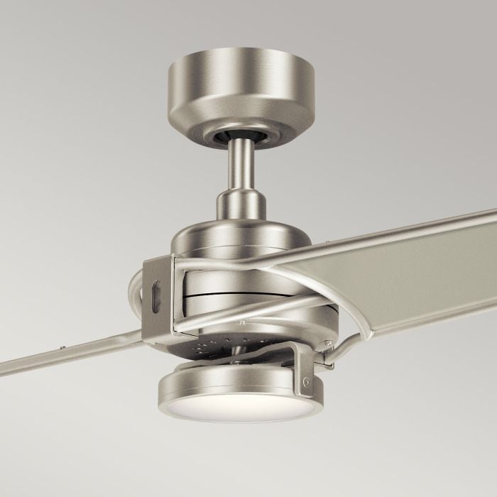 Elstead Lighting Xety - 56in / 142cm Fan - Brushed Nickel