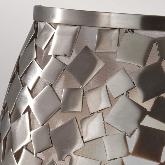Elstead Lighting Zara 1 Light Wall Light - Brushed Steel