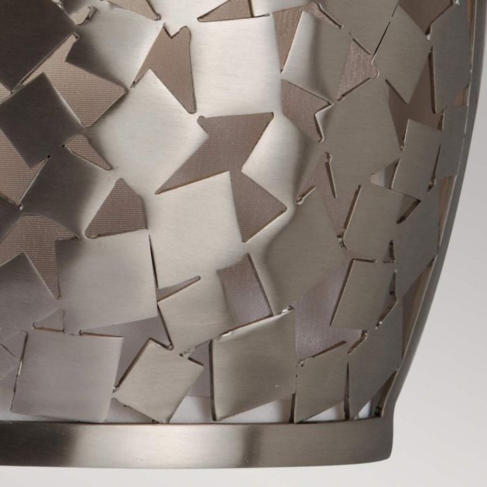 Elstead Lighting Zara 1 Light Wall Light - Brushed Steel