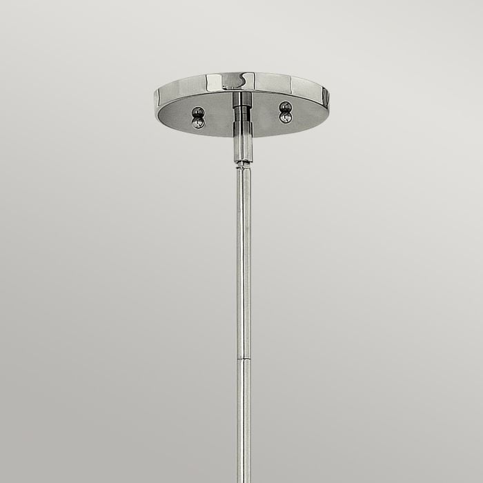 Elstead Lighting Zelda 1 Light Mini Pendant - Polished Nickel