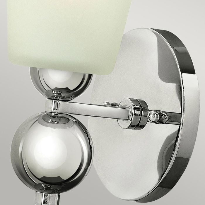 Elstead Lighting Zelda 1 Light Wall Light - Polished Nickel