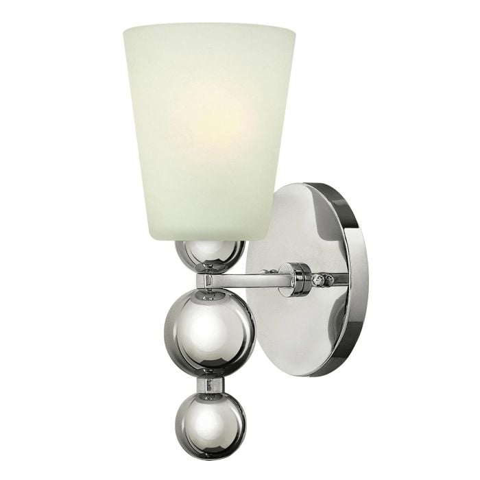 elstead lighting Zelda 1 Light Wall Light - Polished Nickel