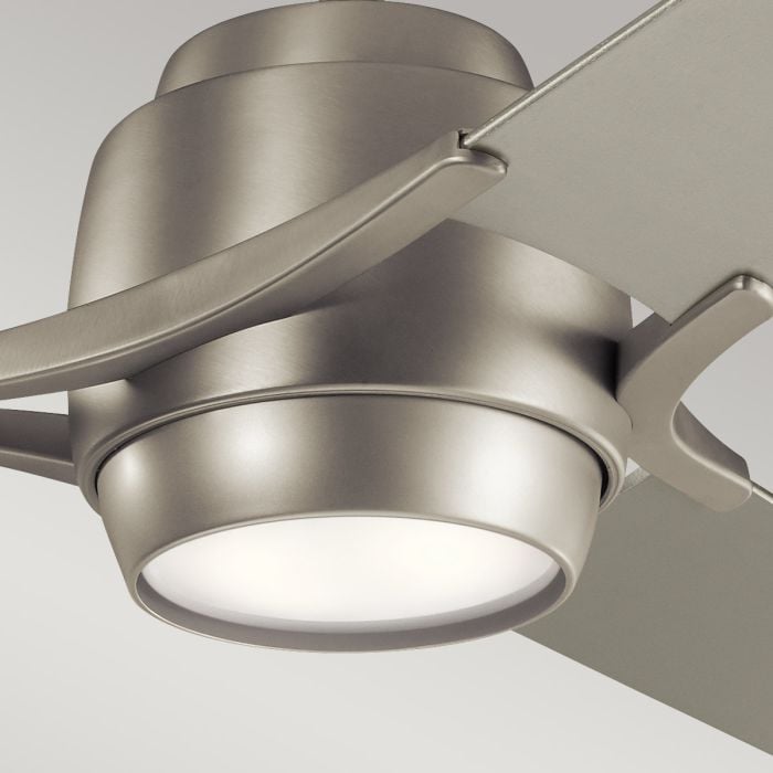 Elstead Lighting Zeus - 60in / 152cm Fan - Brushed Nickel
