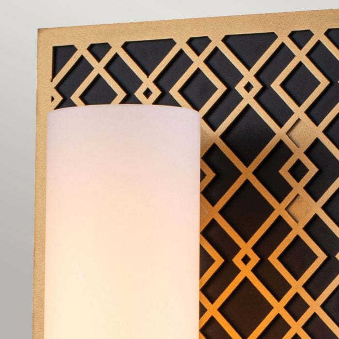 Elstead Lighting Ziggy 1lt Wall Light - Lacquered Gold