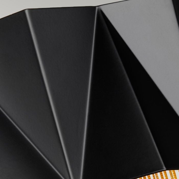 Elstead Lighting Zuma 3 Light Wall Light - Satin Black/ Gold