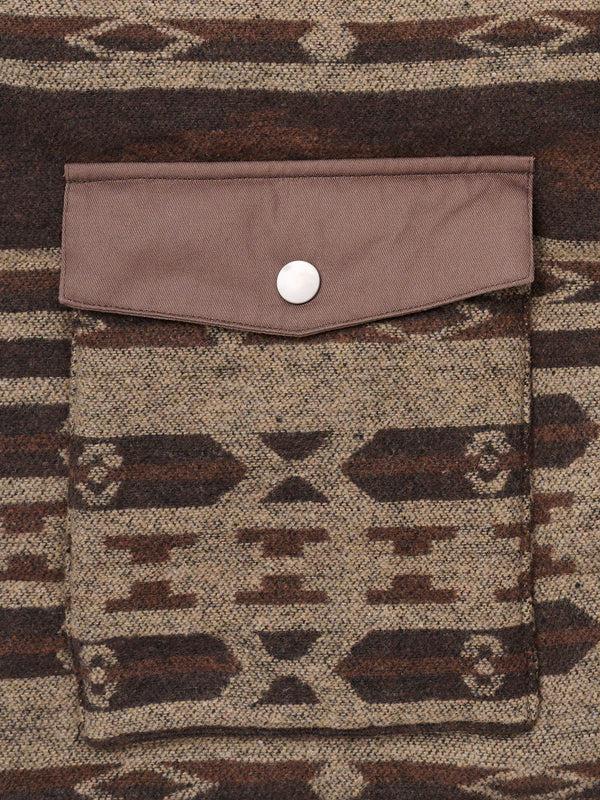 Ely Cattleman Men's Western Aztec Puffer Vest