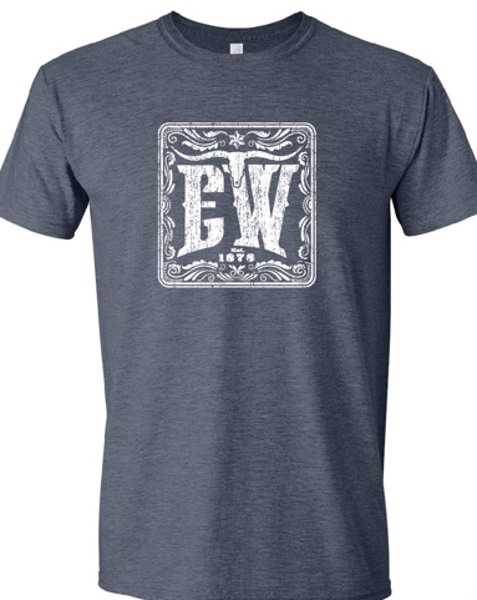 ely cattleman Ely Cattleman Vintage Longhorn Square T-shirt