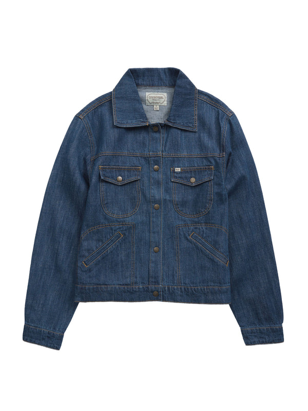 ely cattleman Women's Cowboygirl Denim Jacket