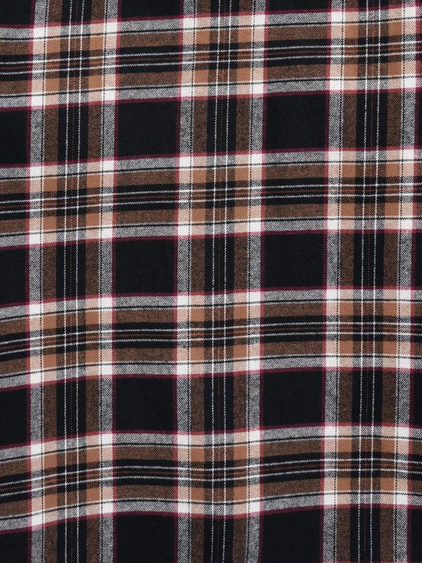 Ely Cattleman Men's Ely Cattleman Long Sleeve Brawny Flannel Western Snap Shirt