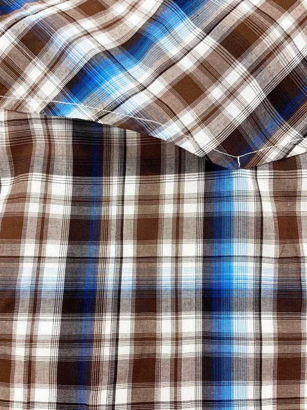 Ely Cattleman Men's Ely Cattleman Pro Long Sleeve Plaid Vented Western Shirt