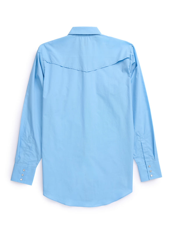 Ely Cattleman Men's Ely Cattleman Pro Long Sleeve Solid Vented Western Shirt