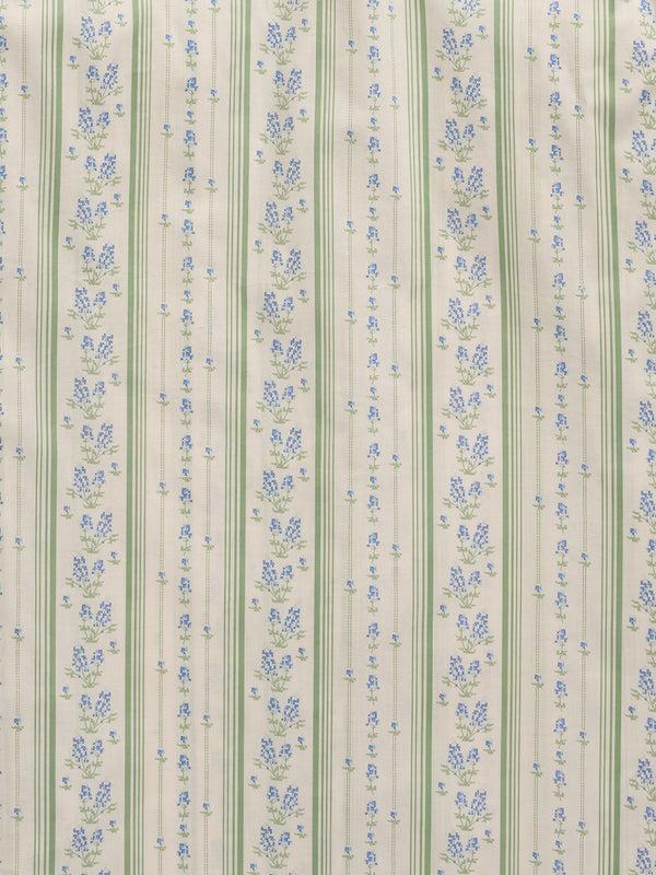 Ely Cattleman Women's Cowboygirl Bluebonnet Stripe Print Granddaddy Snap Shirt