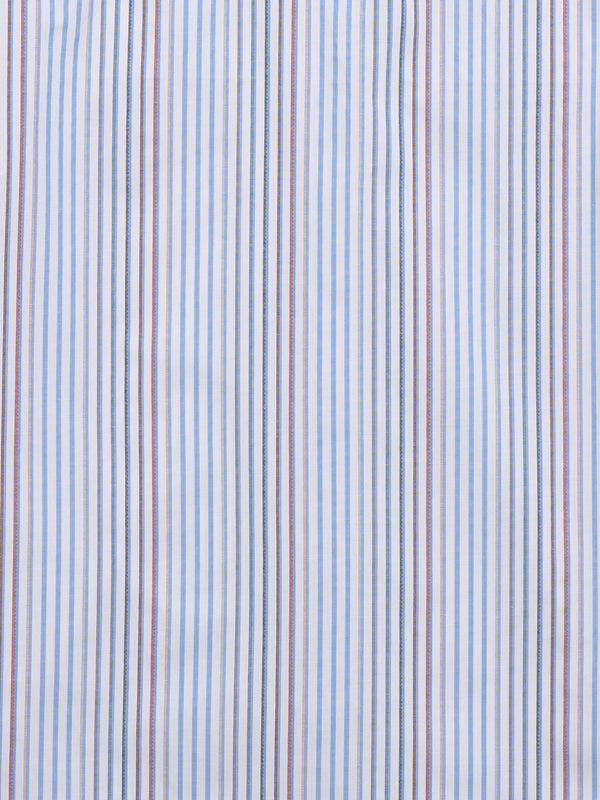 Ely Cattleman Women's Ely White Multi Stripe Short Sleeve Shirt