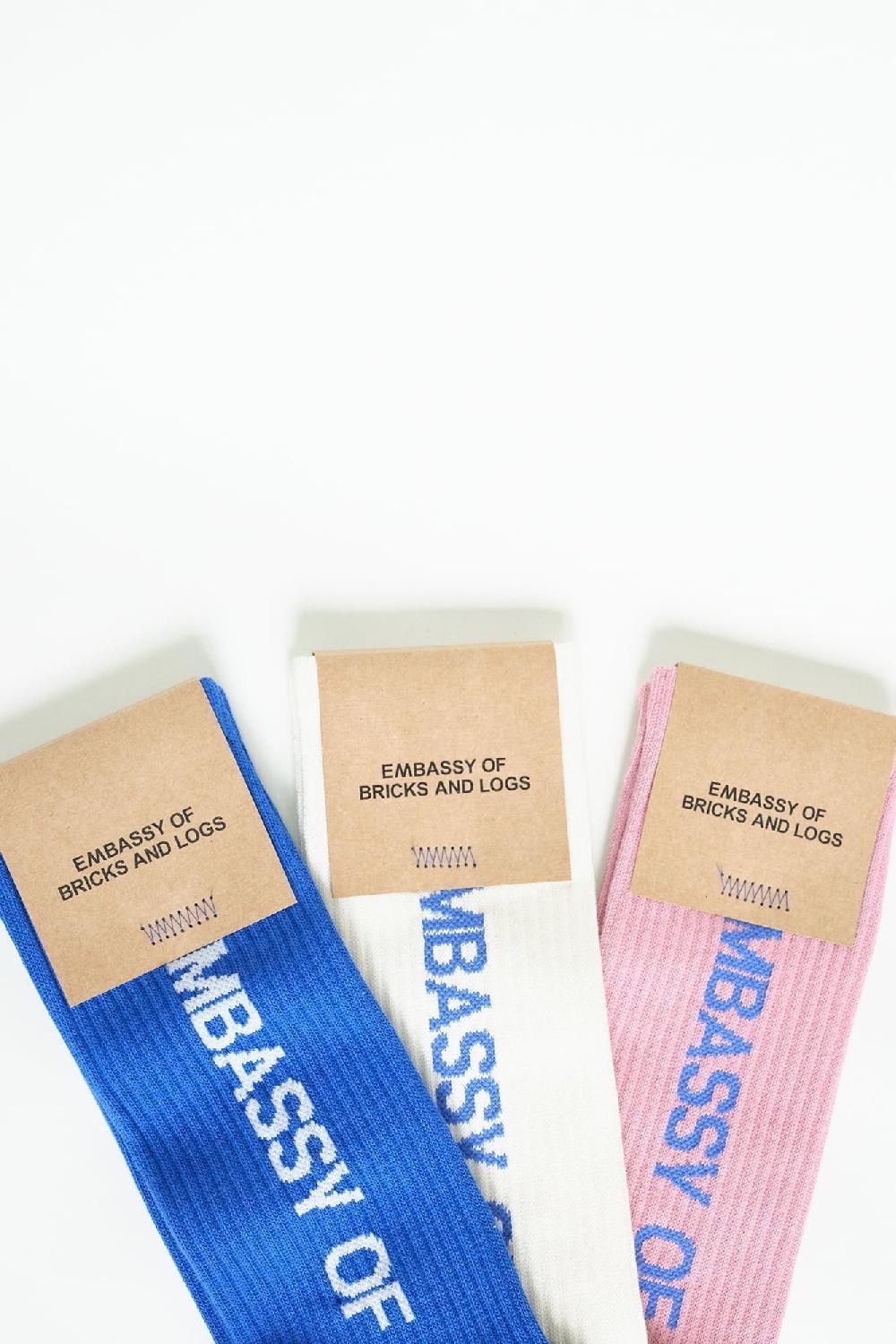 Embassy of Bricks and Logs EMB SOCKS