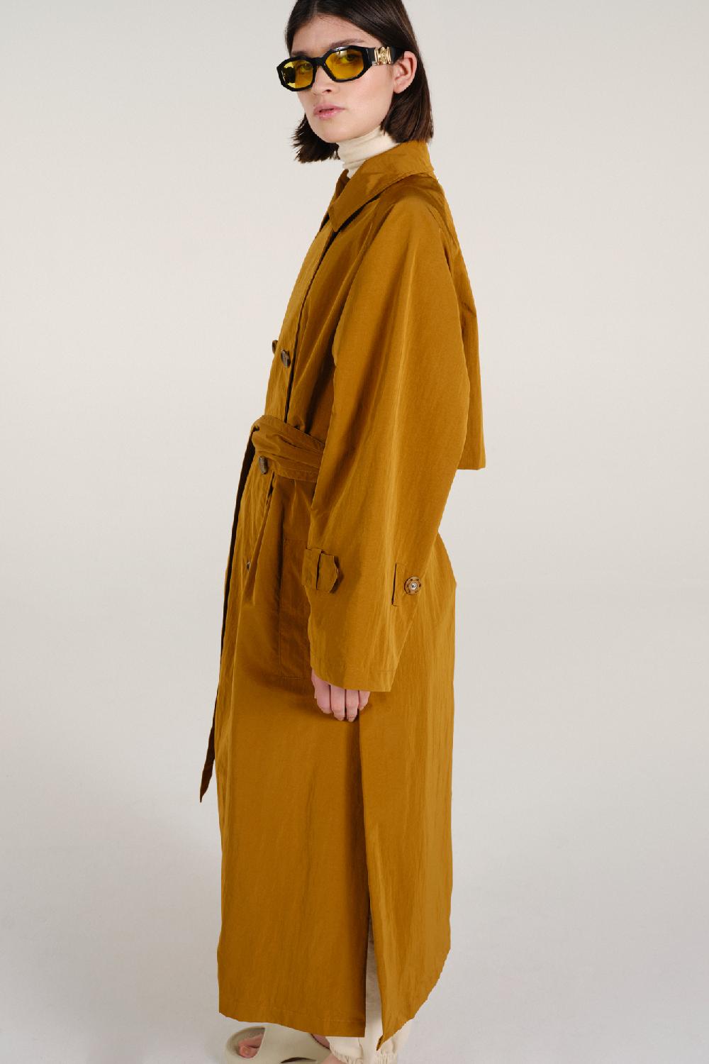 Embassy Of Bricks And Logs KALVI TRENCH COAT