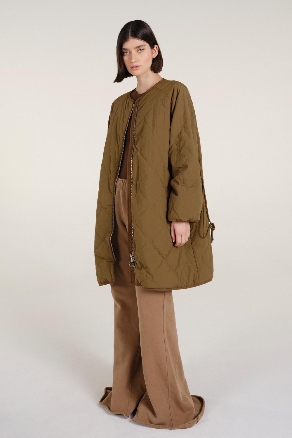 Embassy Of Bricks And Logs SIENA QUILTED COAT