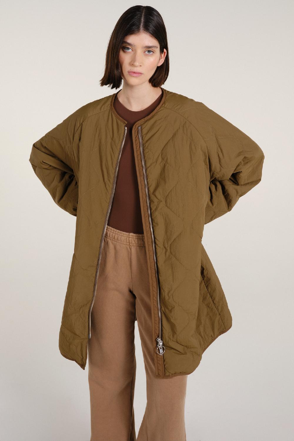 Embassy Of Bricks And Logs SIENA QUILTED COAT