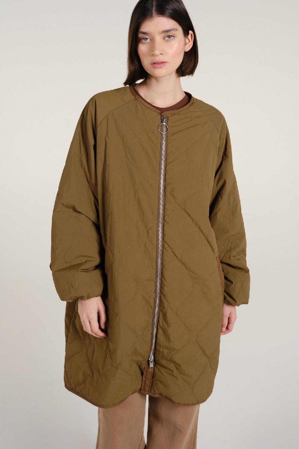 Embassy Of Bricks And Logs SIENA QUILTED COAT