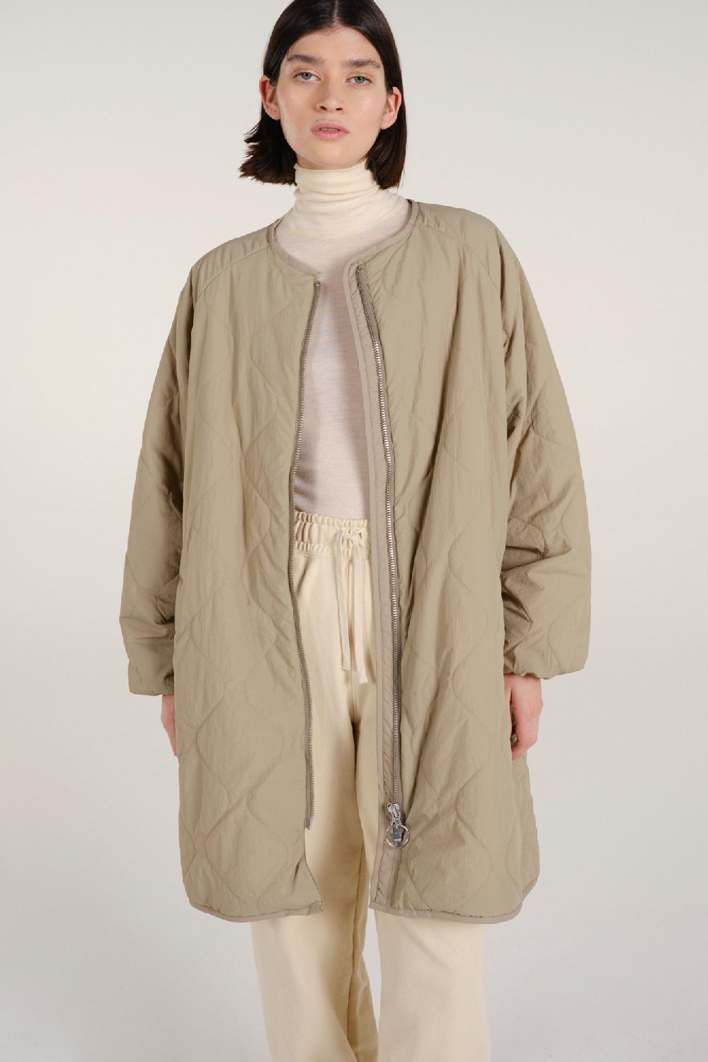 Embassy Of Bricks And Logs SIENA QUILTED COAT