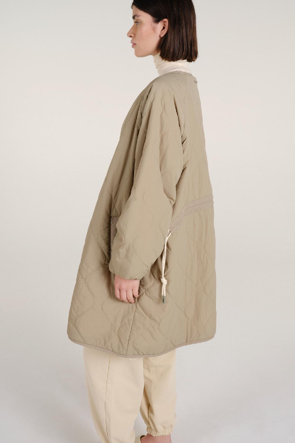 Embassy Of Bricks And Logs SIENA QUILTED COAT