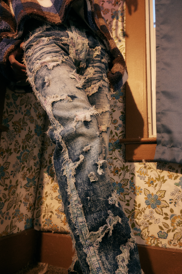 Embellish Ace Boro Denim (Light Blue)