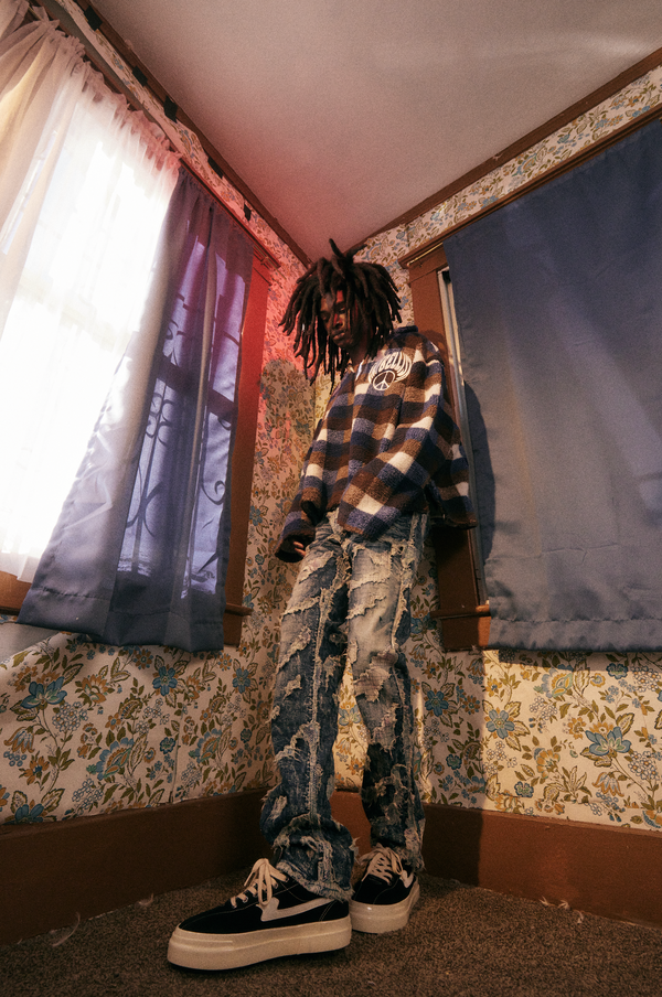 Embellish Ace Boro Denim (Light Blue)