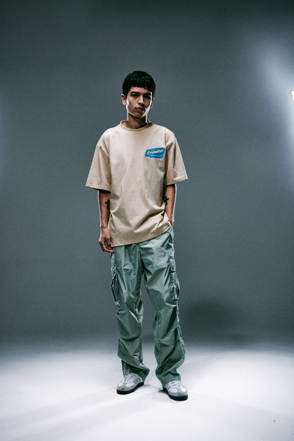 Embellish Action Nylon Cargo Pant (Gray)