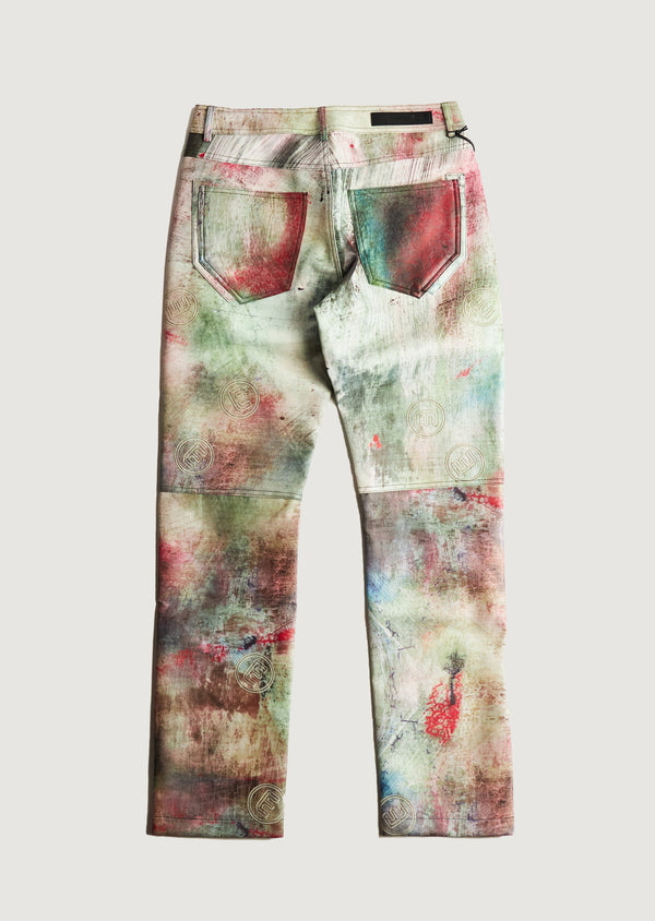 Embellish Basq Straight Denim (Multi)
