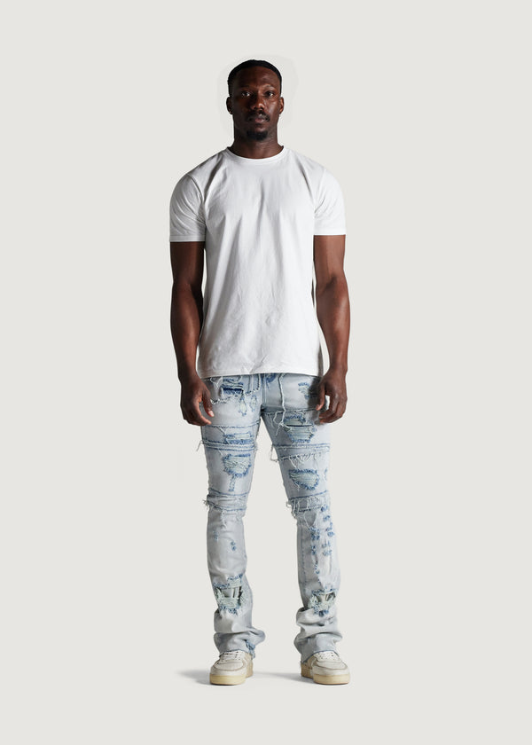 Embellish Claire Skinny Flare Denim