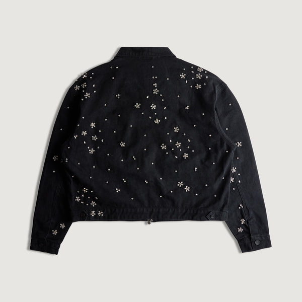 Embellish Clean Up Work Jacket (Black)