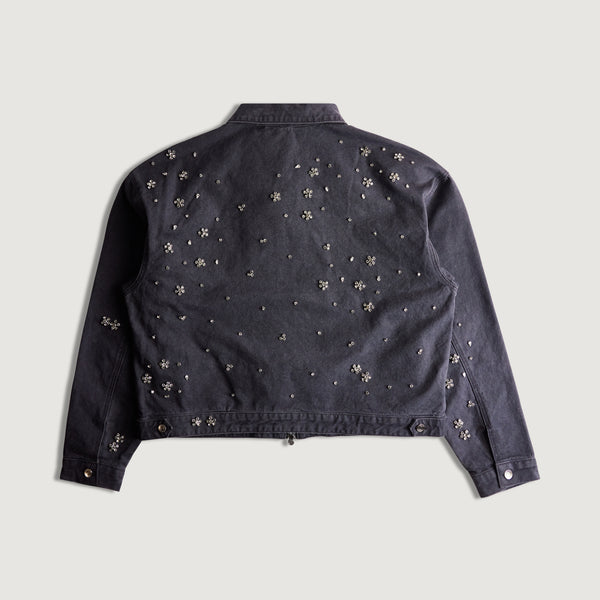 Embellish Clean Up Work Jacket (Slate)