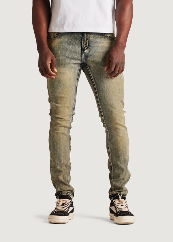 Embellish David Skinny Denim (Bleached Sand)