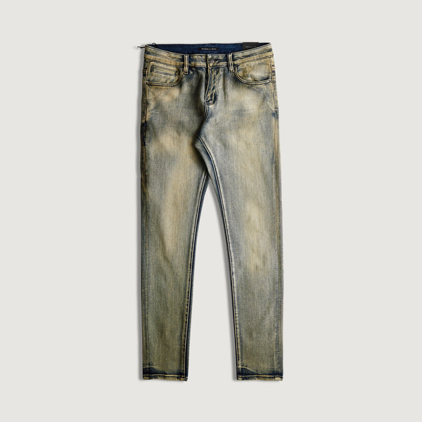 embellish David Skinny Denim (Bleached Sand)