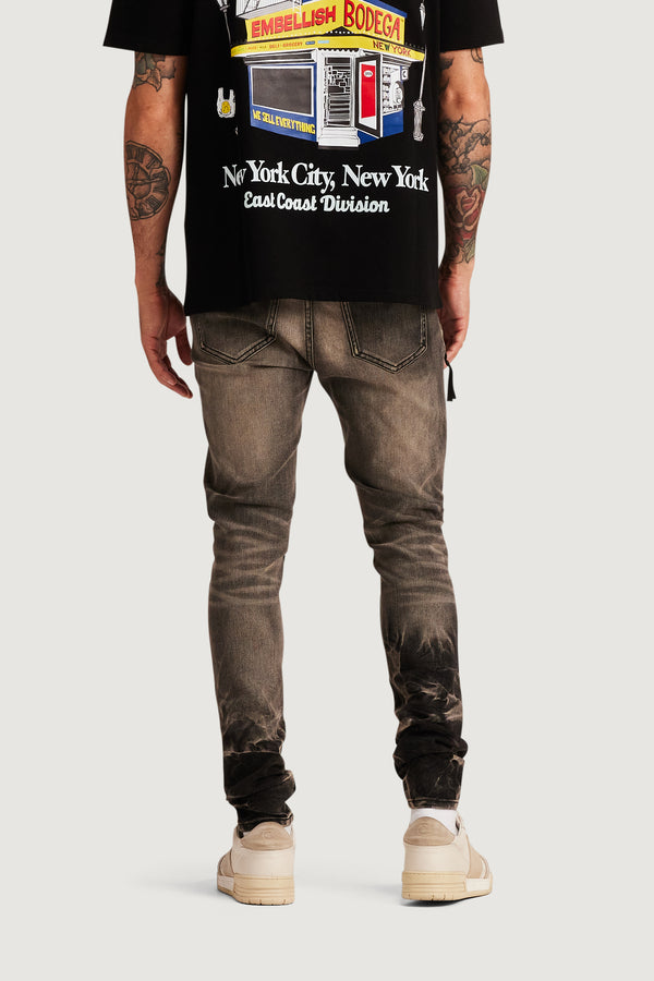 Embellish David Skinny Denim (Noir Wash) NOIRWASH