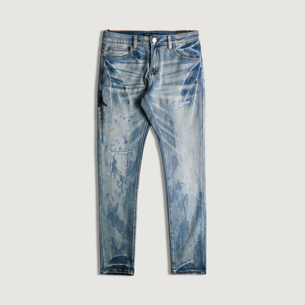 embellish David Skinny Denim (Washed Indigo)