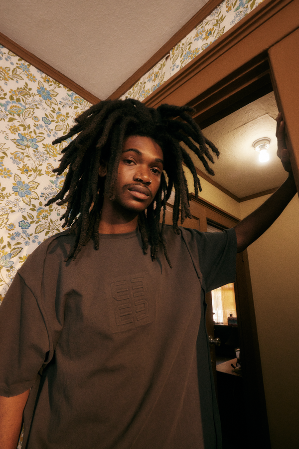 Embellish E Logo Tee (Washed Black)