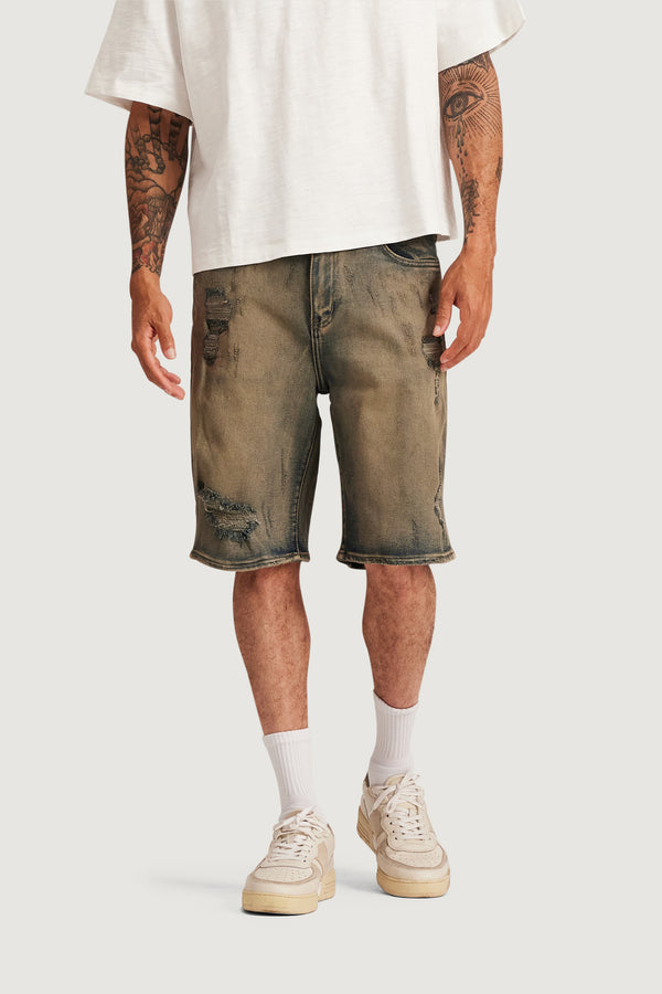 Embellish Easy Denim Short (Desert Wash) DSRTWASH