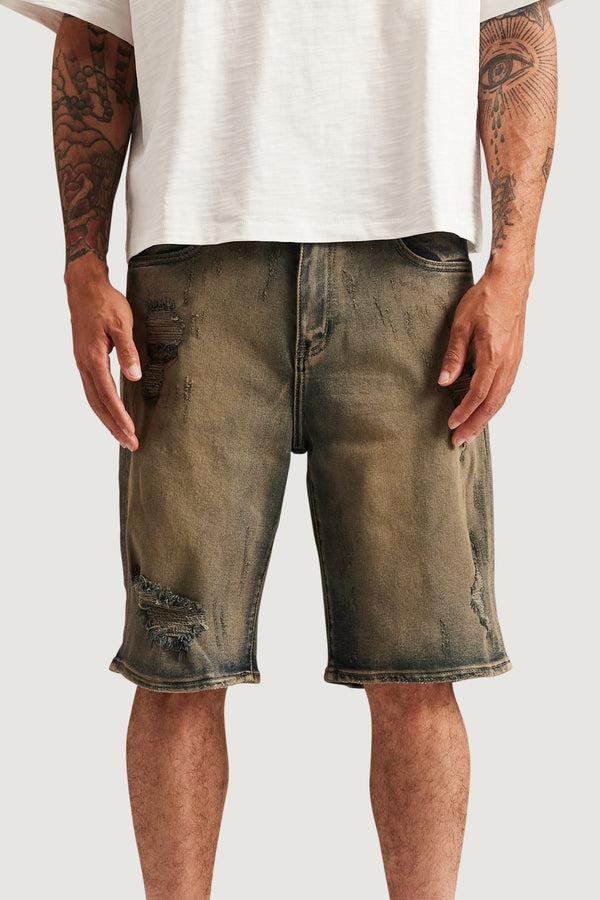Embellish Easy Denim Short (Desert Wash) DSRTWASH