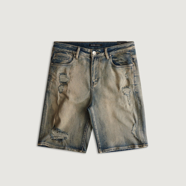 embellish Easy Denim Short (Desert Wash) DSRTWASH