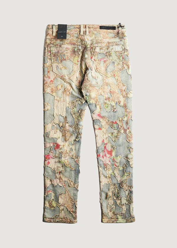 Embellish Edler Boro Straight Denim