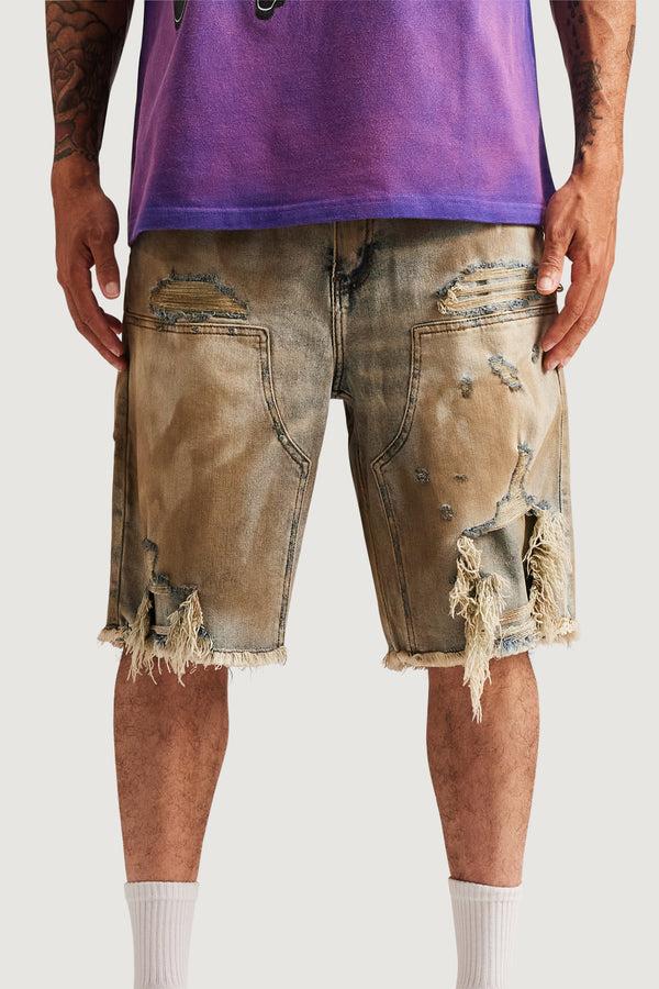 Embellish Hart Denim Shorts SNDDIST