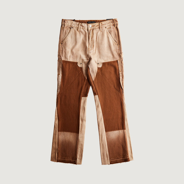 embellish Hart V2 Straight Flare Denim (Brown)