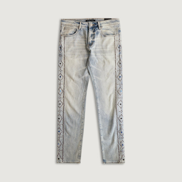 embellish Hatchet Slim Straight Denim LWASH