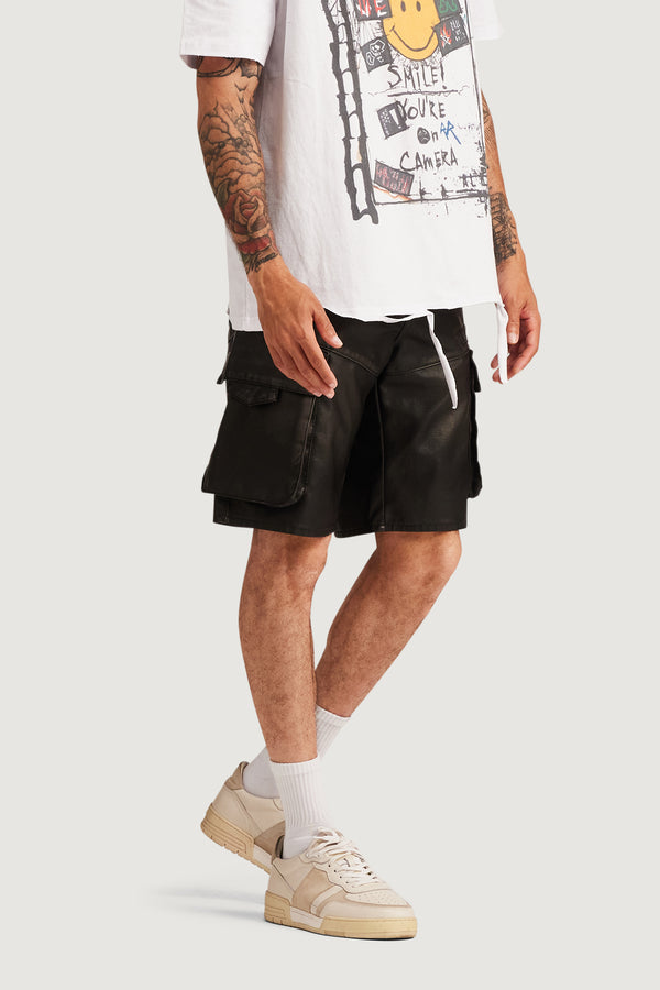 Embellish Highstreet Cargo Shorts (Black) BLK