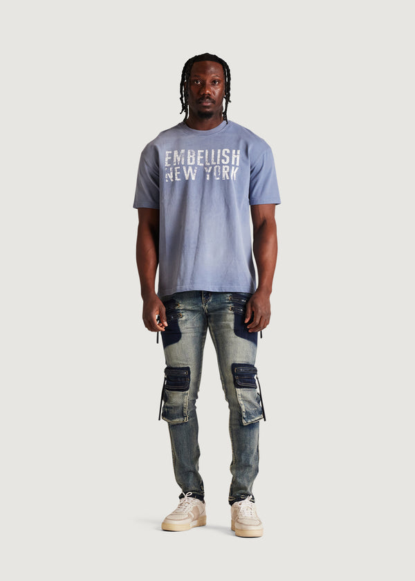 Embellish Joseph Cargo Denim (Vintage Wash)