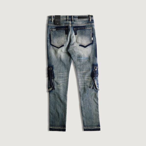 Embellish Joseph Cargo Denim (Vintage Wash)