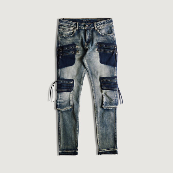 embellish Joseph Cargo Denim (Vintage Wash)